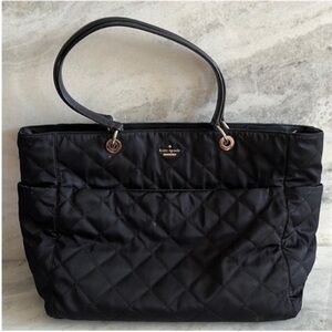 Kate spade black diaper bag